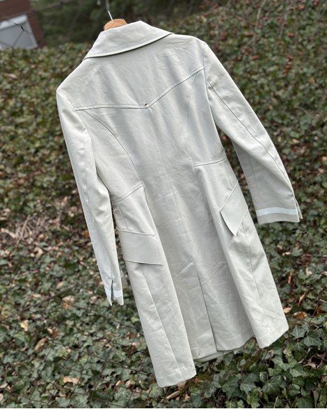 Kabát dámský Sportmax krémovošedý